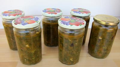 Conserve de ragoût de blettes et d'oseille au basilic - 9.4