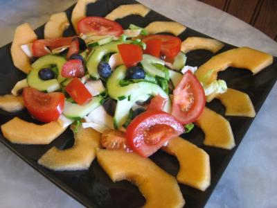 Salade de melon aux graines de tournesol - 6.3