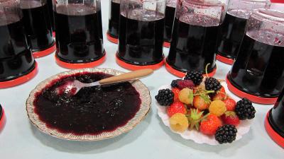 Recette Coupelle de confiture de fruits rouges