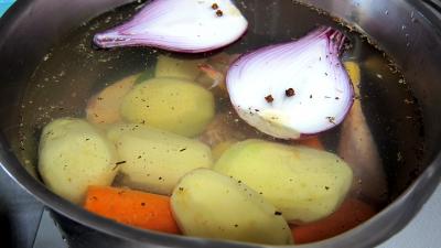 Consommé aux abatis de volaille - 7.2