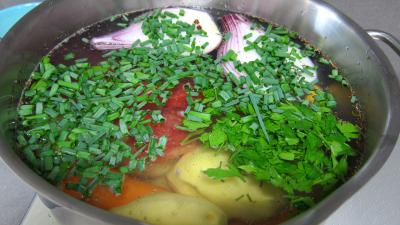 Consommé aux abatis de volaille - 7.3