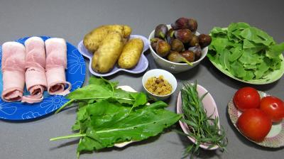 Ingrédients pour la recette : Salade de figues à l'estragon