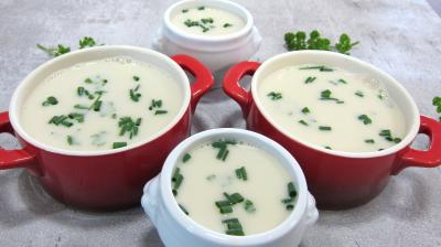 crème aux légumes : Cassolettes de crème de châtaignes