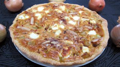 Tarte aux courgettes et piment doux - 8.3