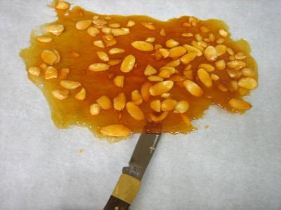 Magret au caramel et aux amandes et sa polenta aux pruneaux - 4.2