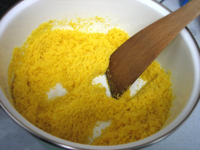 Magret au caramel et aux amandes et sa polenta aux pruneaux - 7.3