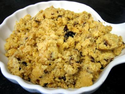Magret au caramel et aux amandes et sa polenta aux pruneaux - 14.2