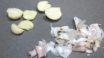Courgette et coeurs de canard à l'ail et au persil - 1.2