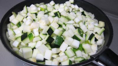 Courgette et coeurs de canard à l'ail et au persil - 3.4