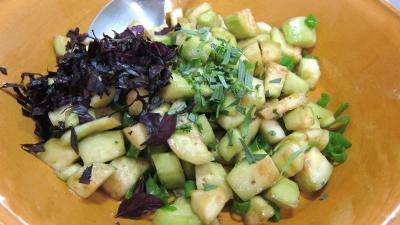 Aubergines crues en salade - 5.3