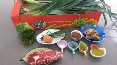 Ingrédients pour la recette : Poireaux farcis en cassolettes