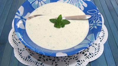 Recette Sauce au yaourt au chèvre