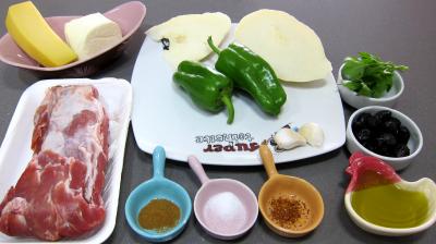 Ingrédients pour la recette : Quesadillas au filet de porc revisités