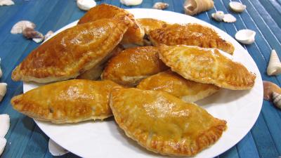 Cuisine mexicaine : Assiette d'empanadas au jambon