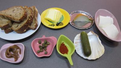 Ingrédients pour la recette : Liptauer à ma façon
