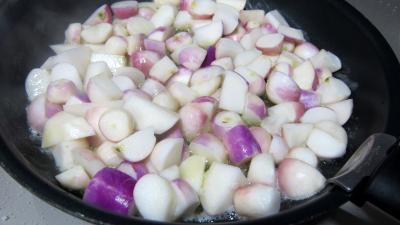 Maccheroni au poulet, navets et coulis de courgette - 2.2