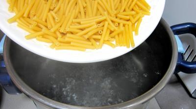 Maccheroni au poulet, navets et coulis de courgette - 4.2