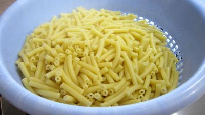 Maccheroni au poulet, navets et coulis de courgette - 4.4