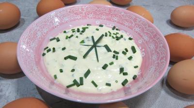 sauce pour crudités : Ramequin de sauce minceur