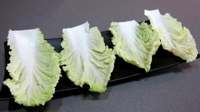 Barquettes de chou chinois (pe-tsaï) - 4.2