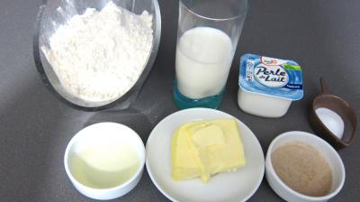 Ingrédients pour la recette : Naans