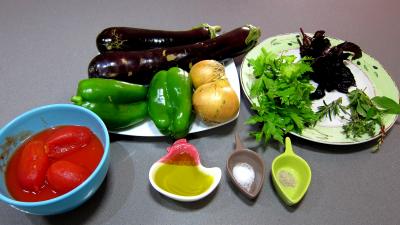 Ingrédients pour la recette : Aubergines à la mexicaine revisitées