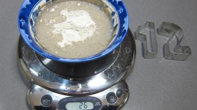 Levain sans gluten à la farine de sarrasin - 7.2