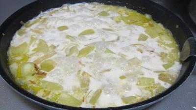 Courgettes au chorizo et cheveux d'ange - 5.3