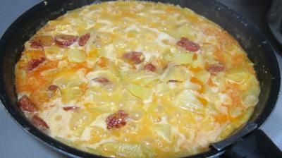 Courgettes au chorizo et cheveux d'ange - 6.1