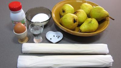 Ingrédients pour la recette : Poirat du Berry et sa crème poivrée