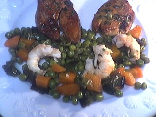 Recette Foie gras aux langoustines