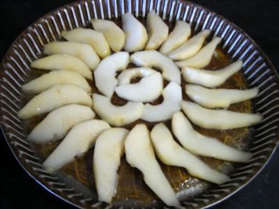 Gâteau aux poires et sa crème au Grand Marnier - 4.3