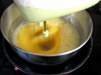 Gâteau aux poires et sa crème au Grand Marnier - 6.3