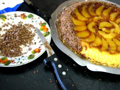 Gâteau aux poires et sa crème au Grand Marnier - 11.1