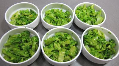 Gratins de brocolis en cassolettes - 3.3