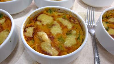 Recette Gratins de brocolis en cassolettes