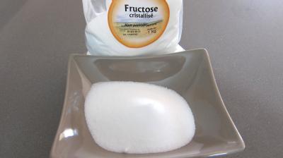 Image : Fructose - Ramequin de sucre fructose