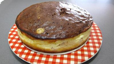 Cheese cake au chocolat bananes - 8.3