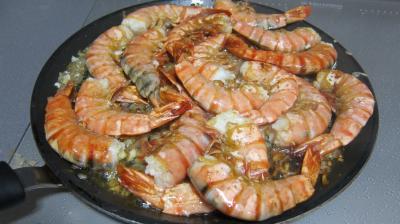 Gambas flambées - 3.3