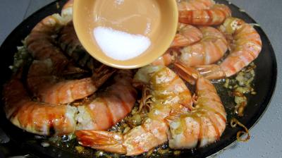 Gambas flambées - 4.1