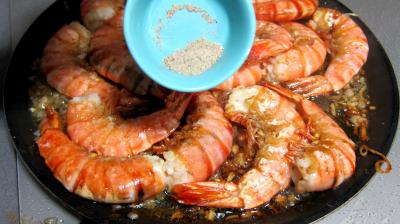 Gambas flambées - 4.2