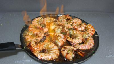 Gambas flambées - 5.1