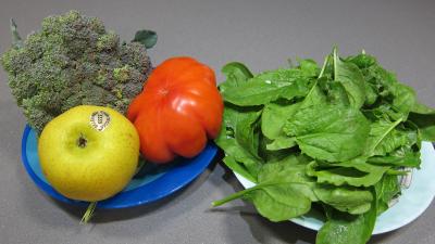 Ingrédients pour la recette : Epinards en salade