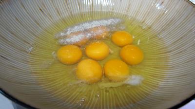 Omelette au chèvre et pissenlits - 5.2