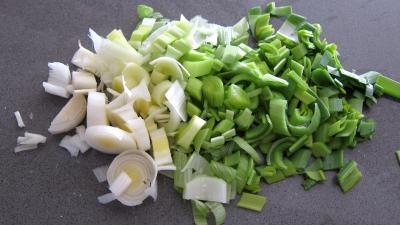 Sauce facile au poireau et citron - 1.4
