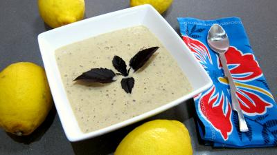 Recettes végétariennes : Ramequin de sauce facile au poireau et citron