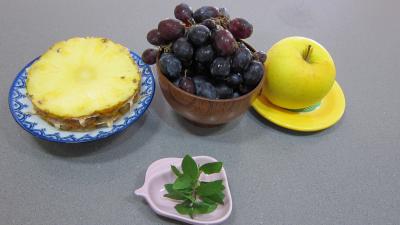 Ingrédients pour la recette : Cocktails de fruits d'automne