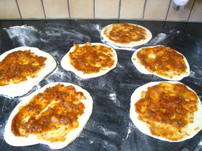 Mini-pizzas à la tomate et au chèvre - 8.1