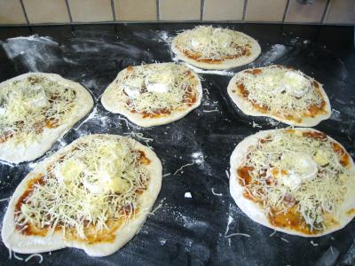 Mini-pizzas à la tomate et au chèvre - 9.1