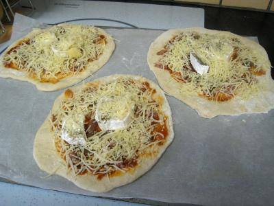 Mini-pizzas à la tomate et au chèvre - 9.3